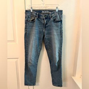 GAP straight mid-rise jean